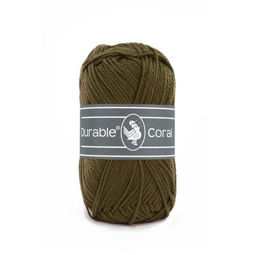 Durable Coral brei- en haakgaren 50 gram 125 meter 100 % katoen - Kleur 2149