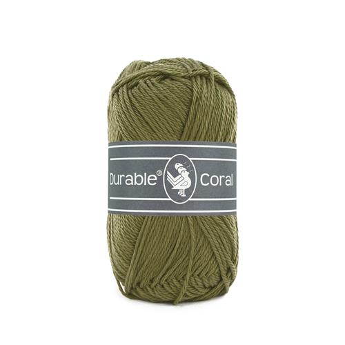 Durable Coral brei- en haakgaren 50 gram 125 meter 100 % katoen - Kleur 2168