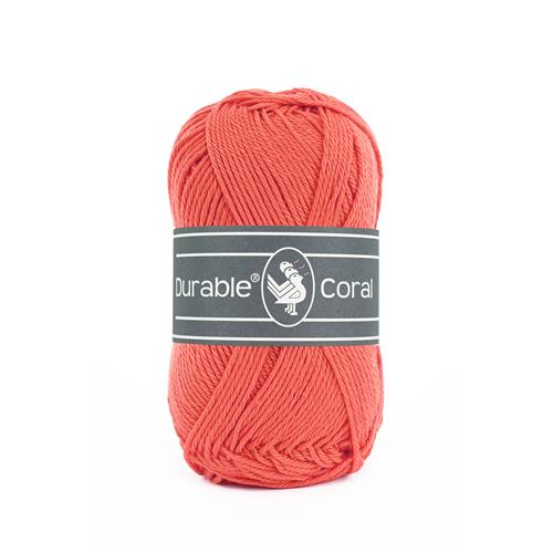 Durable Coral brei- en haakgaren 50 gram 125 meter 100 % katoen - Kleur 2190