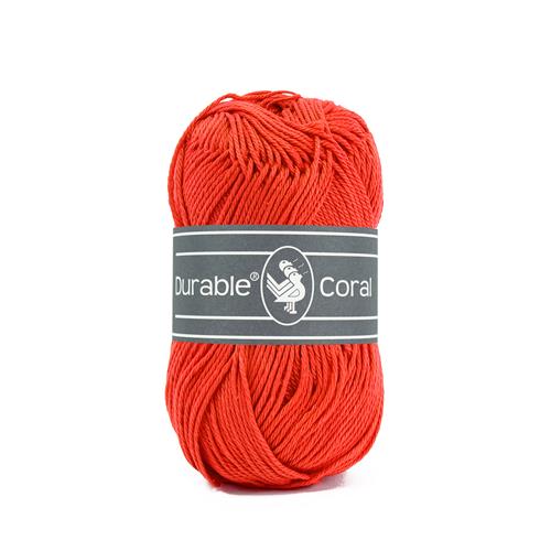 Durable Coral brei- en haakgaren 50 gram 125 meter 100 % katoen - Kleur 2193