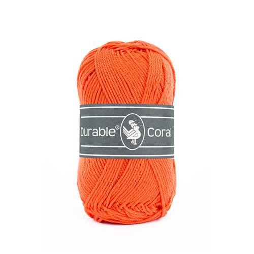 Durable Coral brei- en haakgaren 50 gram 125 meter 100 % katoen - Kleur 2194