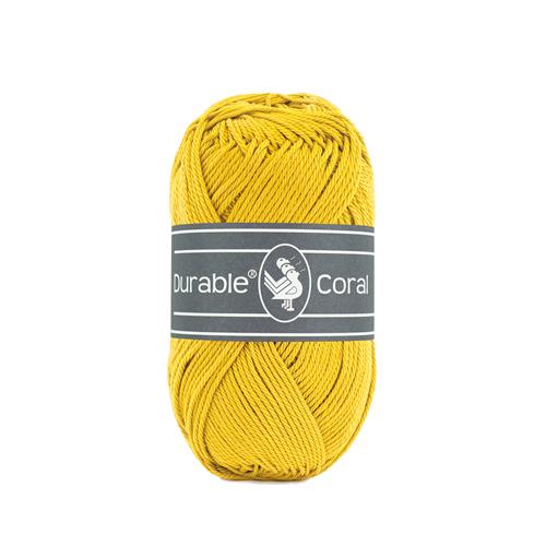 Durable Coral brei- en haakgaren 50 gram 125 meter 100 % katoen - Kleur 2206