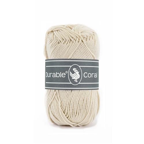 Durable Coral brei- en haakgaren 50 gram 125 meter 100 % katoen - Kleur 2212