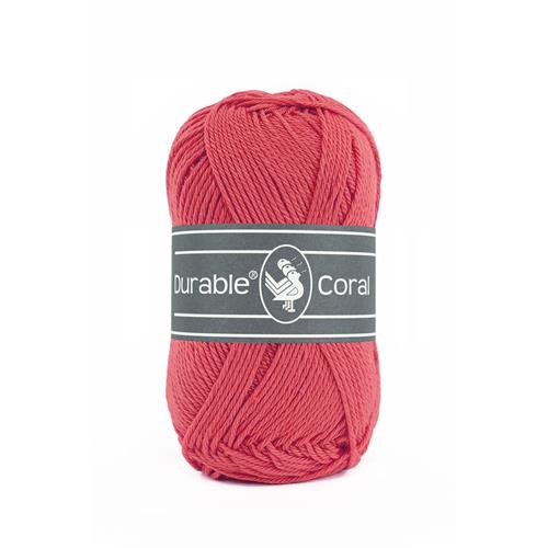 Durable Coral brei- en haakgaren 50 gram 125 meter 100 % katoen - Kleur 221