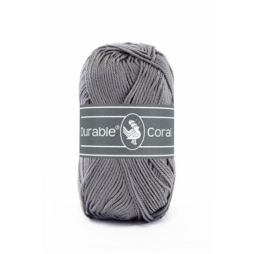 Durable Coral brei- en haakgaren 50 gram 125 meter 100 % katoen - Kleur 2235