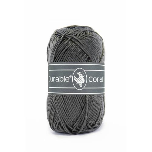 Durable Coral brei- en haakgaren 50 gram 125 meter 100 % katoen - Kleur 2236
