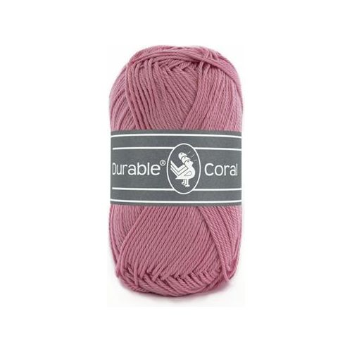 Durable Coral brei- en haakgaren 50 gram 125 meter 100 % katoen - Kleur 228