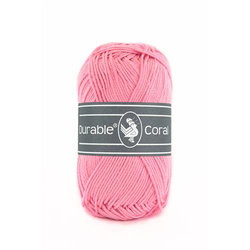 Durable Coral brei- en haakgaren 50 gram 125 meter 100 % katoen - Kleur 232