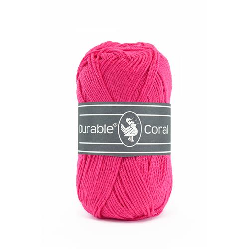 Durable Coral brei- en haakgaren 50 gram 125 meter 100 % katoen - Kleur 236