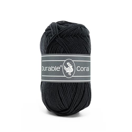 Durable Coral brei- en haakgaren 50 gram 125 meter 100 % katoen - Kleur 324