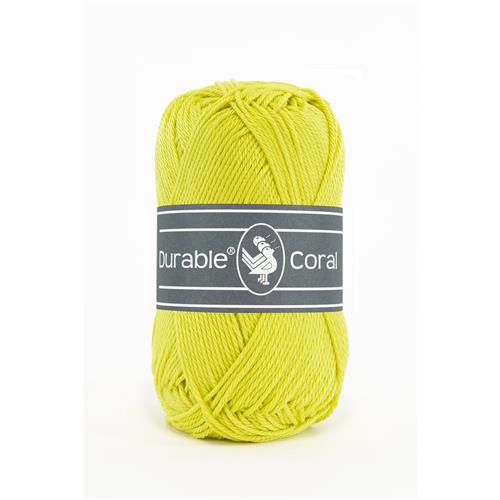 Durable Coral brei- en haakgaren 50 gram 125 meter 100 % katoen - Kleur 351