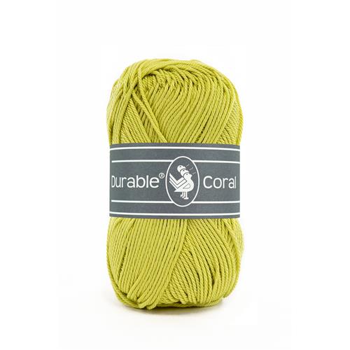 Durable Coral brei- en haakgaren 50 gram 125 meter 100 % katoen - Kleur 352