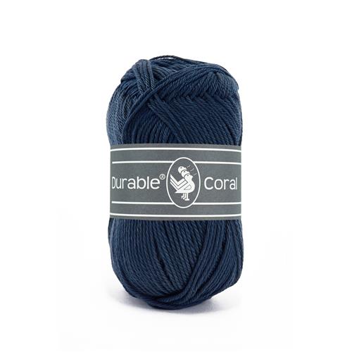 Durable Coral brei- en haakgaren 50 gram 125 meter 100 % katoen - Kleur 370