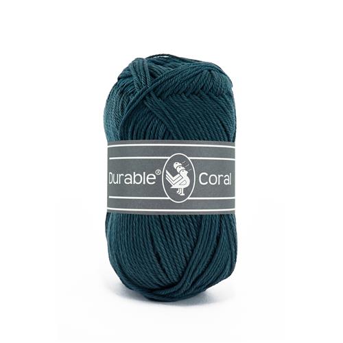 Durable Coral brei- en haakgaren 50 gram 125 meter 100 % katoen - Kleur 375