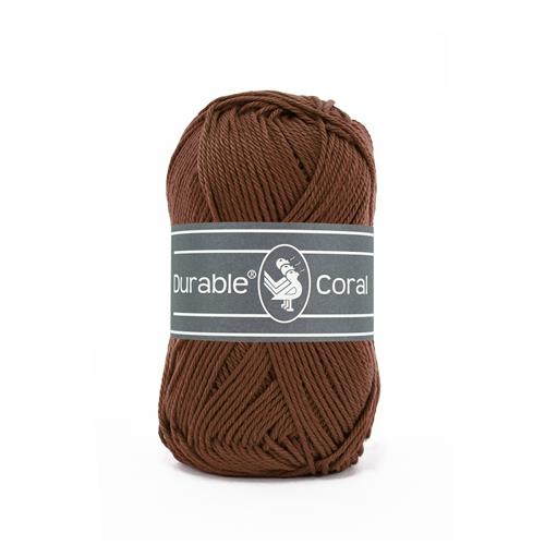 Durable Coral brei- en haakgaren 50 gram 125 meter 100 % katoen - Kleur 385