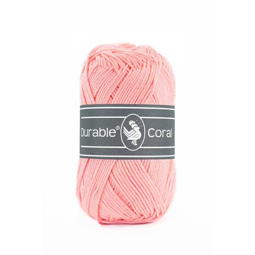 Durable Coral brei- en haakgaren 50 gram 125 meter 100 % katoen - Kleur 386