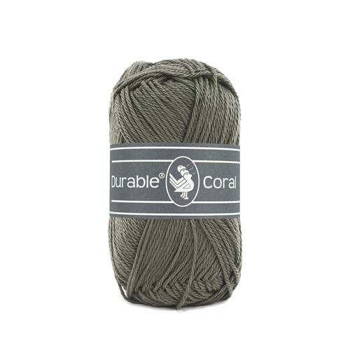 Durable Coral brei- en haakgaren 50 gram 125 meter 100 % katoen - Kleur 389