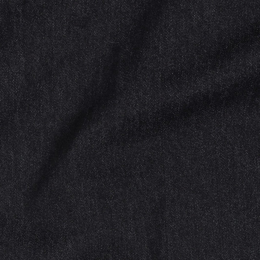 DENIM STRETCH 11OZ RECYCLED BLACK BLUE WASHED