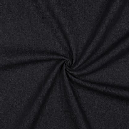 DENIM STRETCH 11OZ RECYCLED BLACK BLUE WASHED