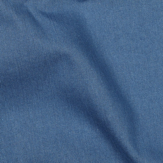 DENIM STRETCH 11OZ RECYCLED INDIGO BLEACHED