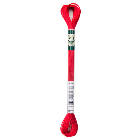 DMC Mouliné Satin splijtbaar borduurgaren 6 draads 8 meter - Kleur S321
