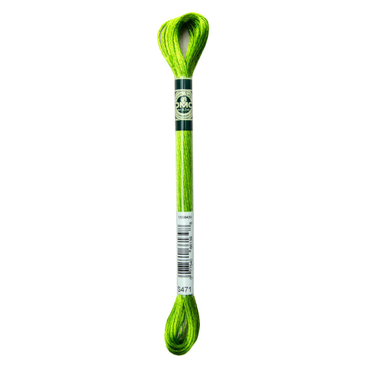 DMC Mouliné Satin splijtbaar borduurgaren 6 draads 8 meter - Kleur S471
