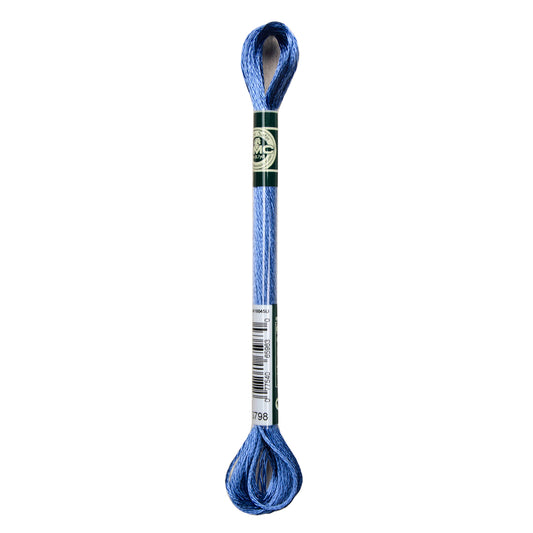 DMC Mouliné Satin splijtbaar borduurgaren 6 draads 8 meter - Kleur S798