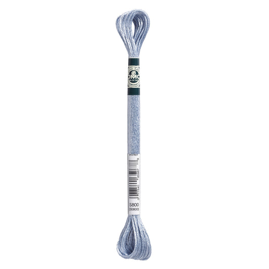 DMC Mouliné Satin splijtbaar borduurgaren 6 draads 8 meter - Kleur S800