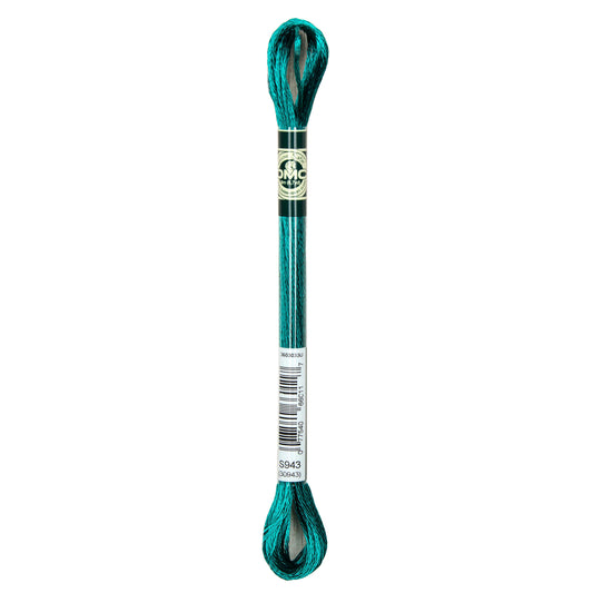 DMC Mouliné Satin splijtbaar borduurgaren 6 draads 8 meter - Kleur S943