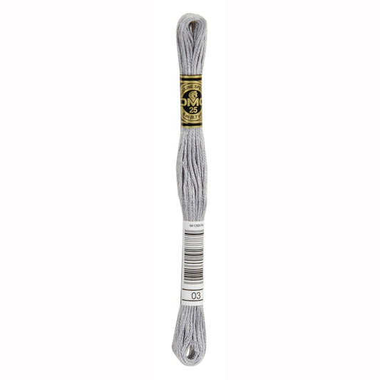 DMC Mouliné splijtzijde borduurgaren 6 draads 8 meter - Kleur 03