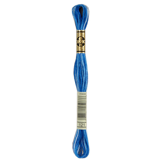 DMC Mouliné splijtzijde borduurgaren 6 draads 8 meter - Kleur 121