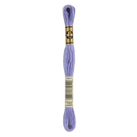 DMC Mouliné splijtzijde borduurgaren 6 draads 8 meter - Kleur 155