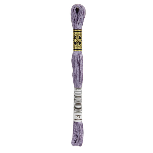 DMC Mouliné splijtzijde borduurgaren 6 draads 8 meter - Kleur 28