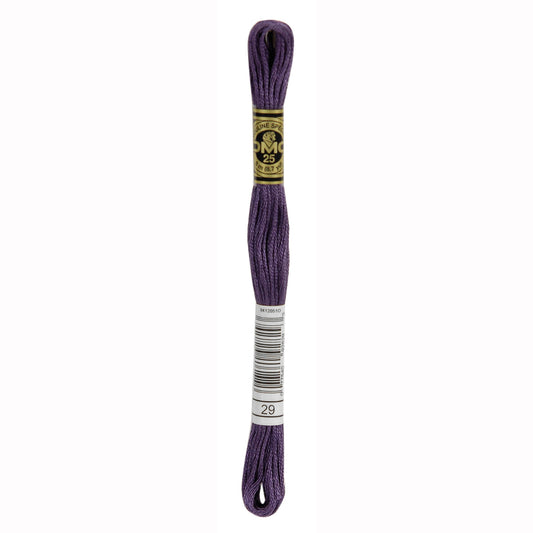 DMC Mouliné splijtzijde borduurgaren 6 draads 8 meter - Kleur 29