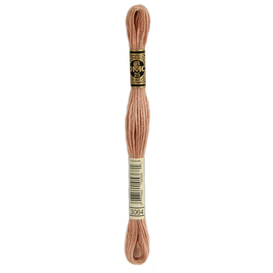 DMC Mouliné splijtzijde borduurgaren 6 draads 8 meter - Kleur 3064