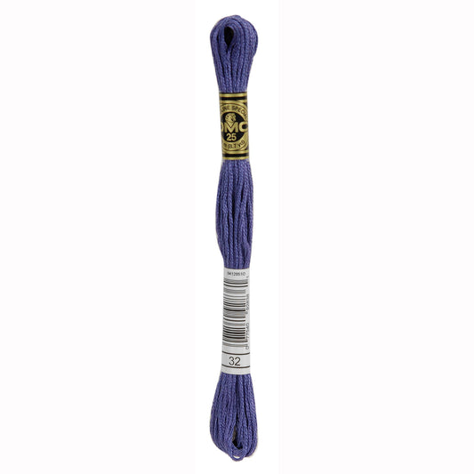 DMC Mouliné splijtzijde borduurgaren 6 draads 8 meter - Kleur 32