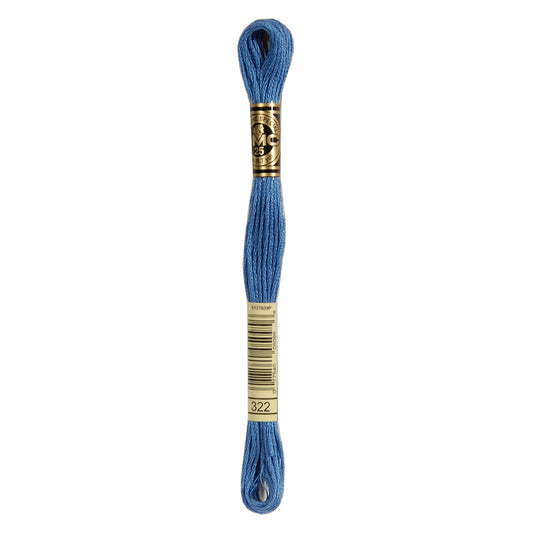 DMC Mouliné splijtzijde borduurgaren 6 draads 8 meter - Kleur 322