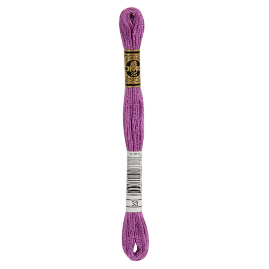 DMC Mouliné splijtzijde borduurgaren 6 draads 8 meter - Kleur 33
