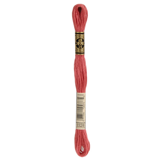 DMC Mouliné splijtzijde borduurgaren 6 draads 8 meter - Kleur 3328