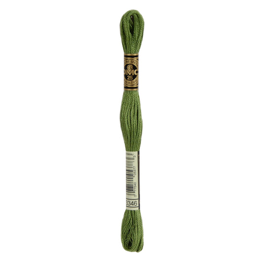 DMC Mouliné splijtzijde borduurgaren 6 draads 8 meter - Kleur 3346