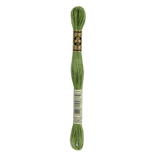 DMC Mouliné splijtzijde borduurgaren 6 draads 8 meter - Kleur 3347