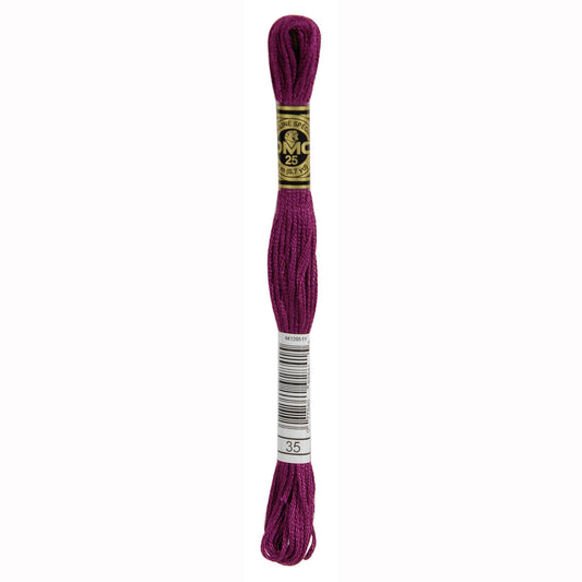 DMC Mouliné splijtzijde borduurgaren 6 draads 8 meter - Kleur 35
