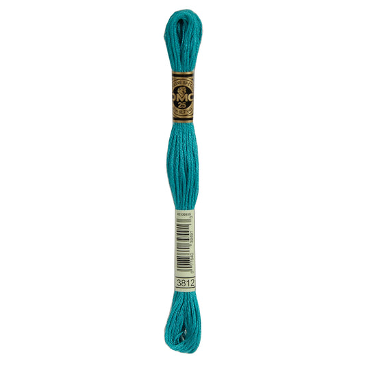 DMC Mouliné splijtzijde borduurgaren 6 draads 8 meter - Kleur 3812