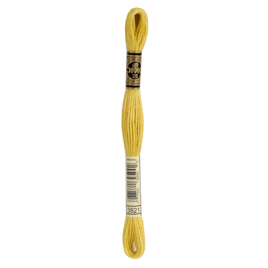 DMC Mouliné splijtzijde borduurgaren 6 draads 8 meter - Kleur 3821