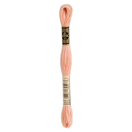 DMC Mouliné splijtzijde borduurgaren 6 draads 8 meter - Kleur 3824
