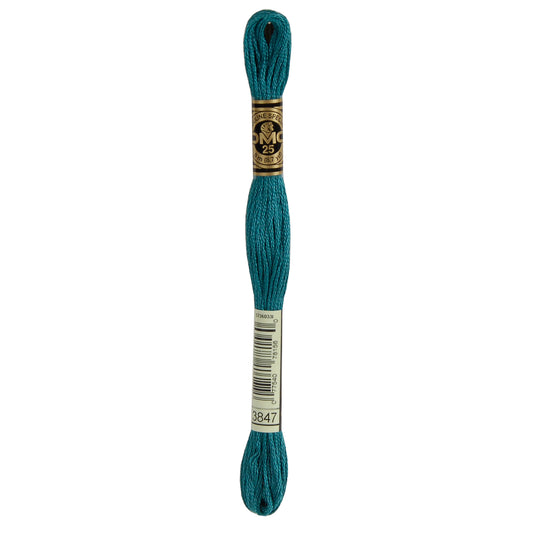 DMC Mouliné splijtzijde borduurgaren 6 draads 8 meter - Kleur 3847