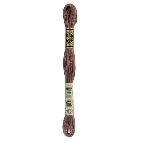 DMC Mouliné splijtzijde borduurgaren 6 draads 8 meter - Kleur 3860