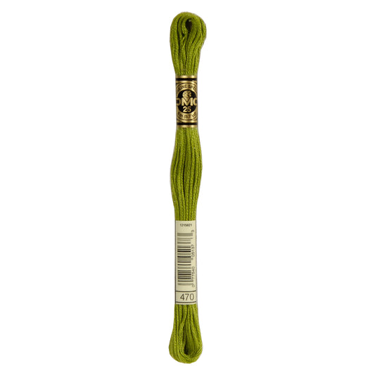 DMC Mouliné splijtzijde borduurgaren 6 draads 8 meter - Kleur 470