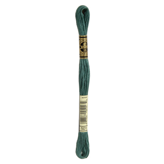 DMC Mouliné splijtzijde borduurgaren 6 draads 8 meter - Kleur 501