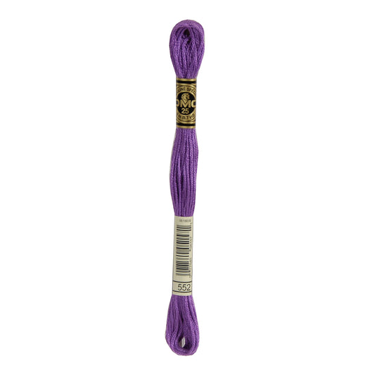 DMC Mouliné splijtzijde borduurgaren 6 draads 8 meter - Kleur 552